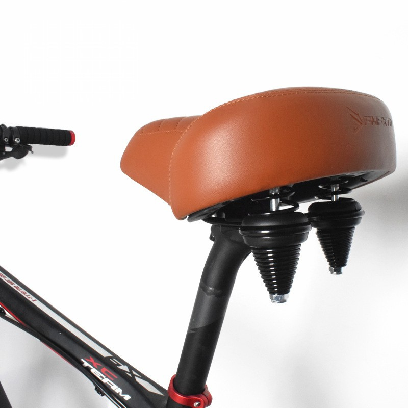 BowLift | Ergonomic Oversize Bike Saddle with Shock Absorption – Comfortable Bike Saddle for Road and Mountain Biking