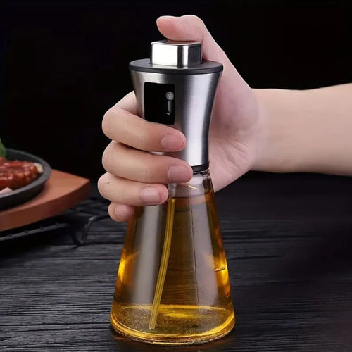 BowLift | Stainless Crystal Oil Spray Bottle