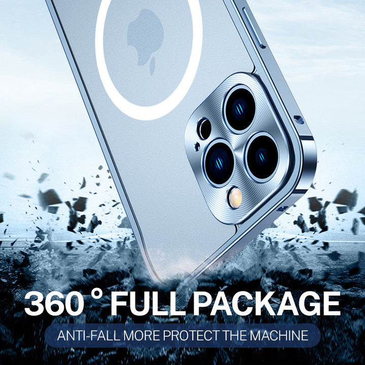 BowLift | Metal Frame Magnetic Charging Case For iPhone