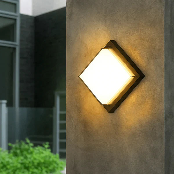 BowLift | Outdoor Wall Light | Waterproof LED Lantern with PIR Motion Sensor | Ideal for Patios, Porches & Walkways