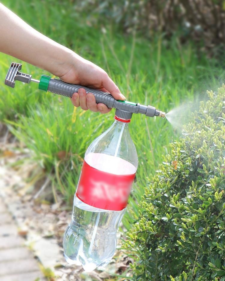 BowLift | Universal Bottle Garden Sprayer with High Pressure Nozzle – For Plant Watering and Cleaning