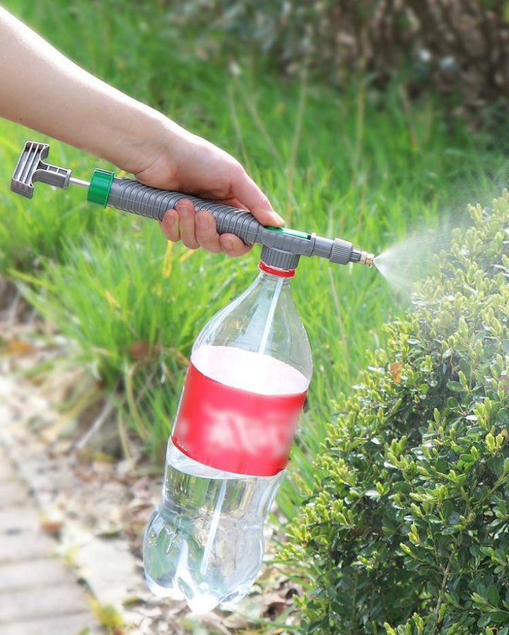 BowLift | Universal Bottle Garden Sprayer with High Pressure Nozzle – For Plant Watering and Cleaning