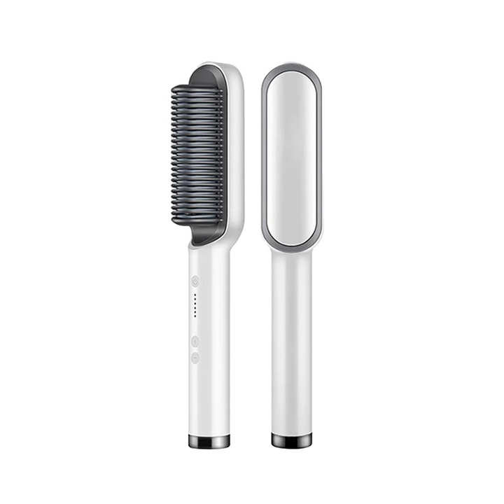 BowLift | Heated Hair Straightening Brush with LED Display
