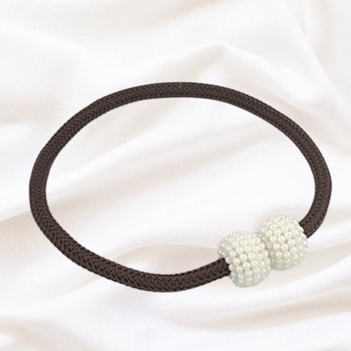 BowLift | Magnetic Pearl Curtain Tie Back | 2pcs Set
