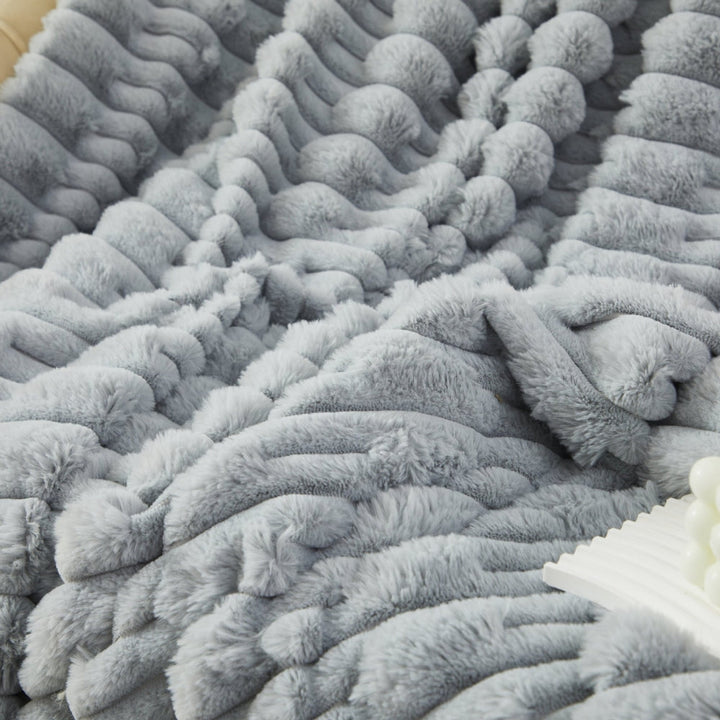 BowLift | Plush Soft Faux Rabbit Blanket
