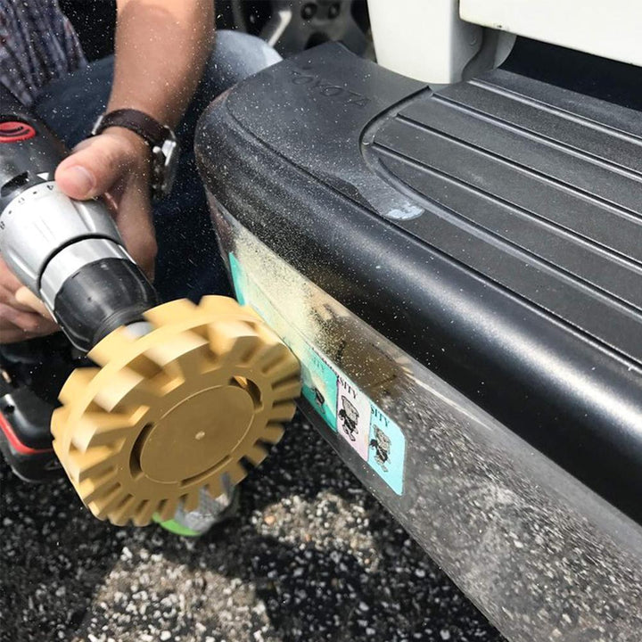 BowLift | Polished Decal Removal Wheel Disc