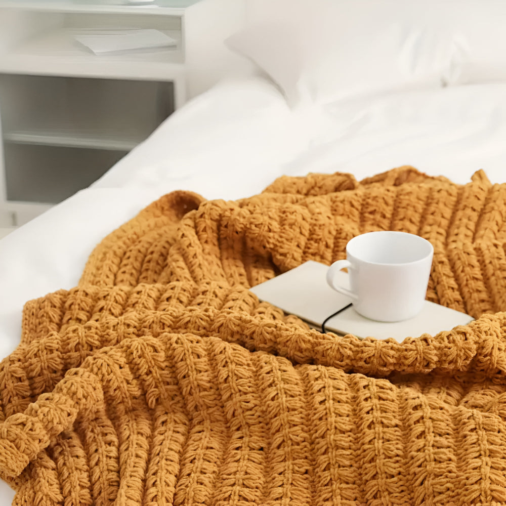 BowLift | Vintage Chunky Knit Blanket
