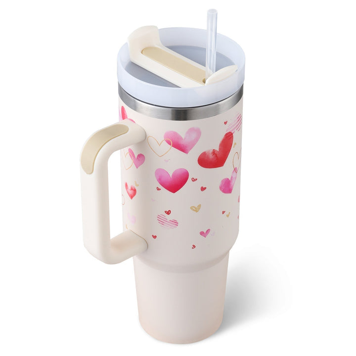 BowLift | Insulating Mug with Handle and Straw - ChillMate