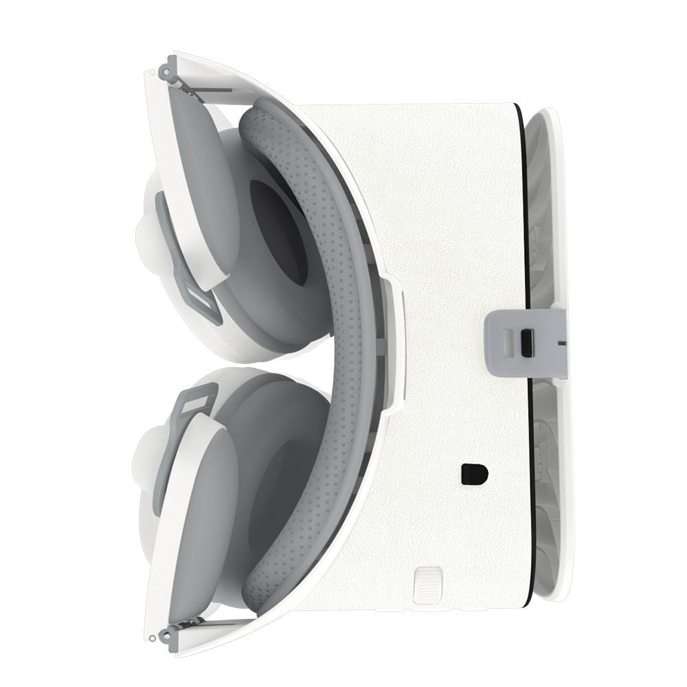 Virtual-Reality-Headset with ergonomic comfort and integrated speakers Bowlift