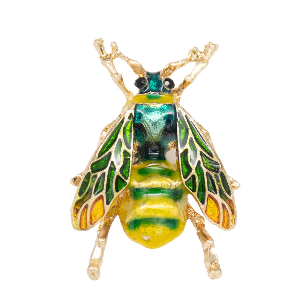 Artistic Insect-Inspired Brooch Bowlift