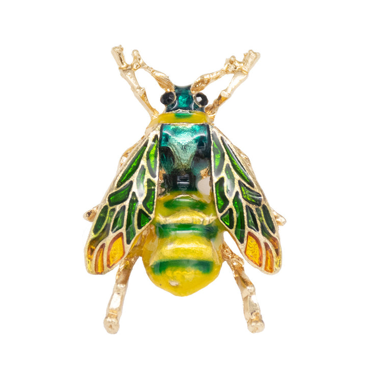 Artistic Insect-Inspired Brooch Bowlift