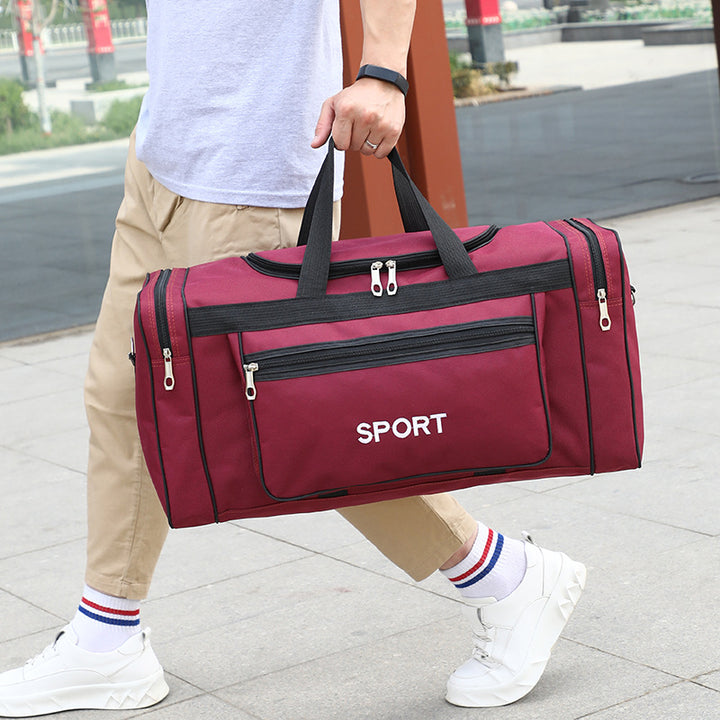 Sporty travel bag with sturdy design and multiple compartments Bowlift