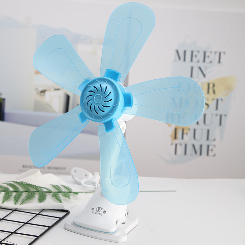 Ladies table fan with flexible holder and comfortable control Bowlift