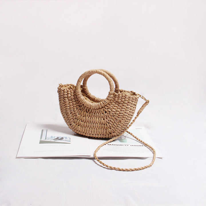 Handmade Tote Bag Made of Woven Material Bowlift