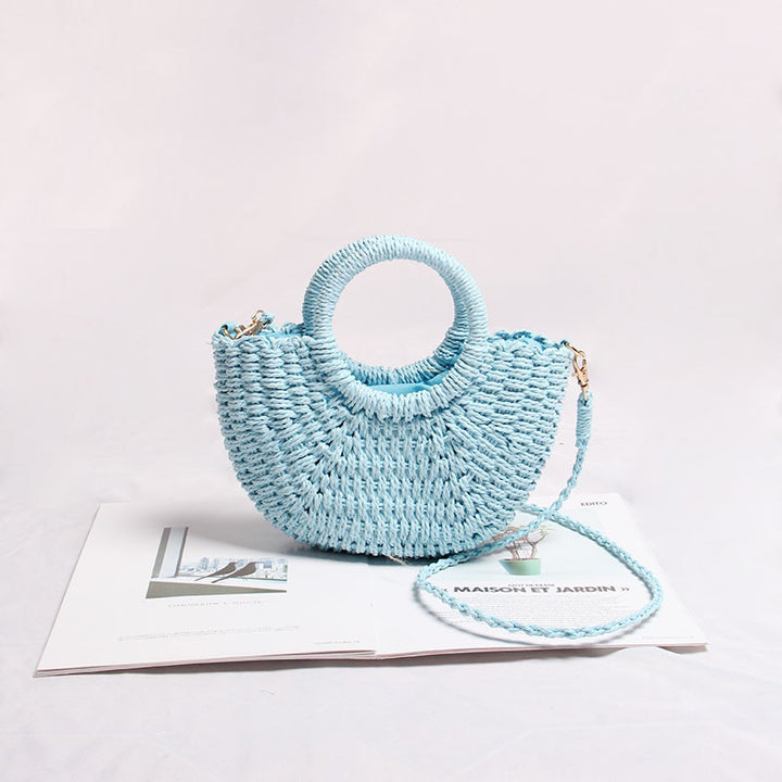 Handmade Tote Bag Made of Woven Material Bowlift
