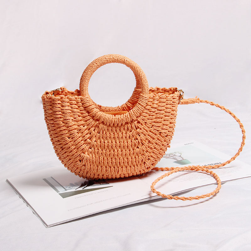 Handmade Tote Bag Made of Woven Material Bowlift