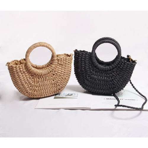 Handmade Tote Bag Made of Woven Material Bowlift