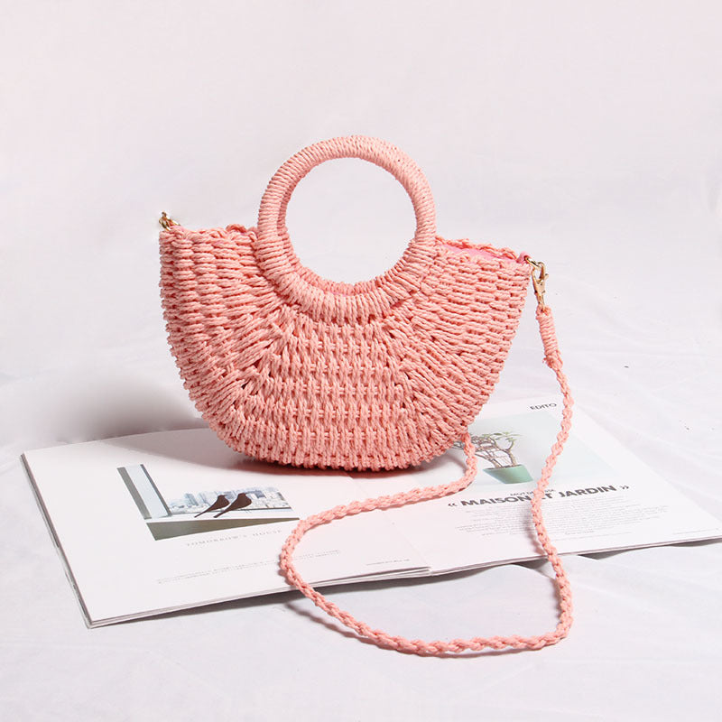 Handmade Tote Bag Made of Woven Material Bowlift
