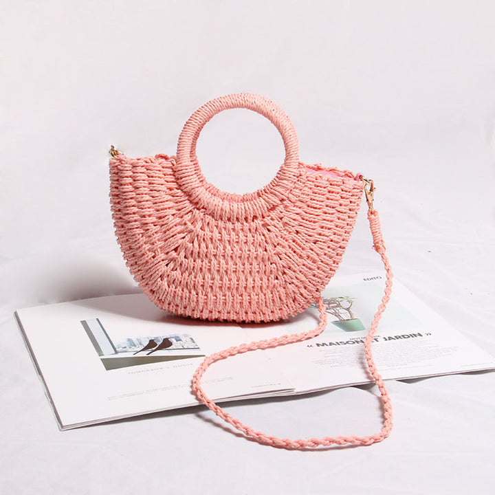 Handmade Tote Bag Made of Woven Material Bowlift