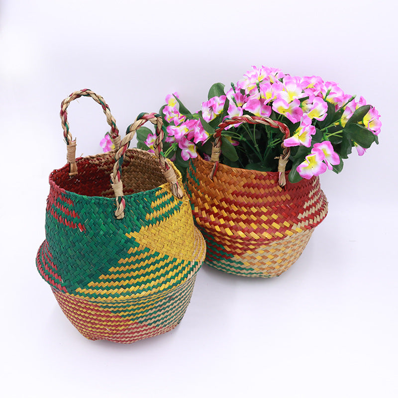 Decorative Woven Basket Bowlift