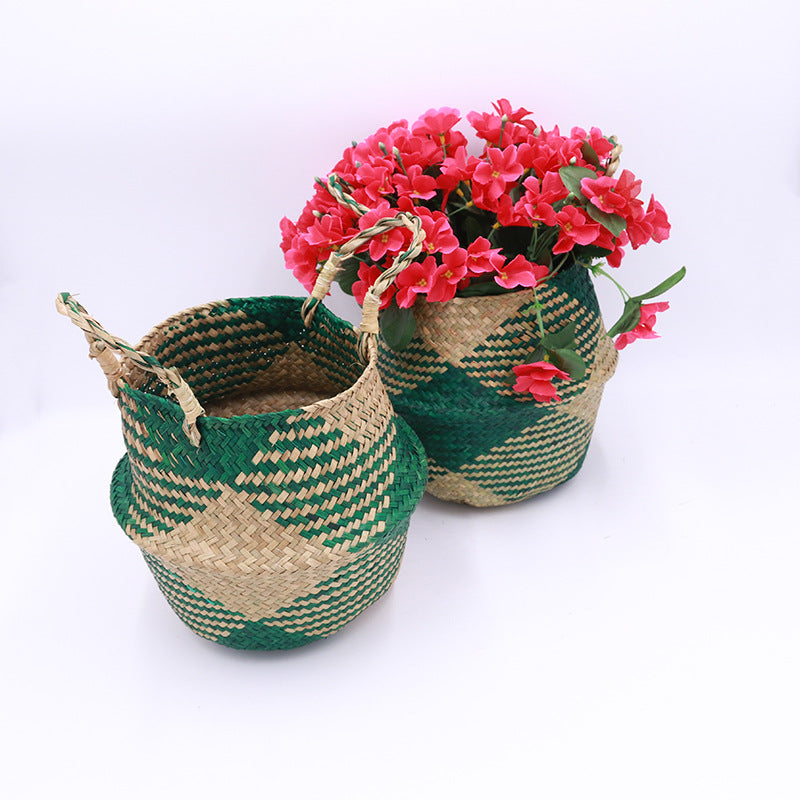 Decorative Woven Basket Bowlift
