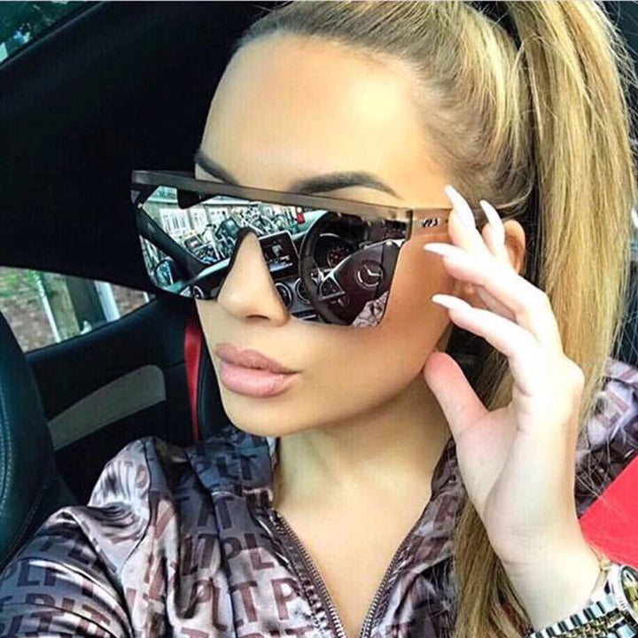 Women oversized fashionable sunglasses Bowlift