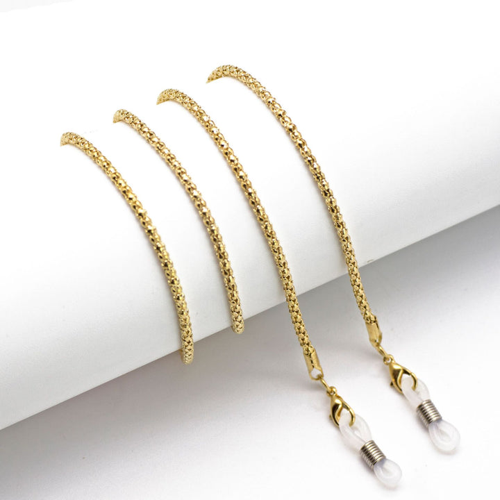 Premium Gold-Plated Eyewear Chain Bowlift