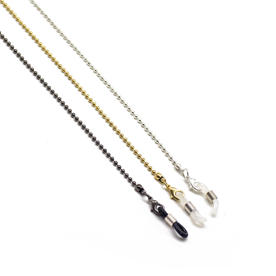 Elegant Beaded Eyewear Chain Bowlift