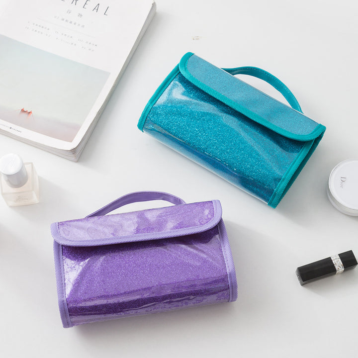 Glittery Travel Makeup Organizer Bowlift