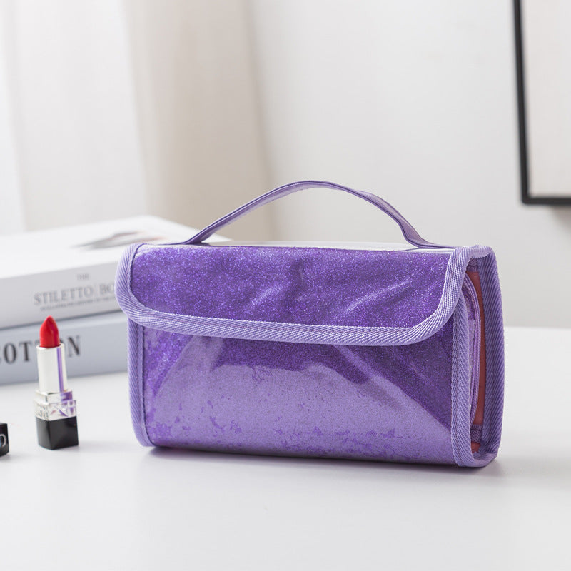 Glittery Travel Makeup Organizer Bowlift