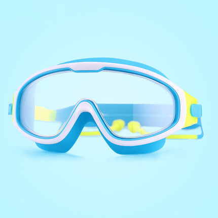 Swimming mask with ergonomic fit and clear view Bowlift