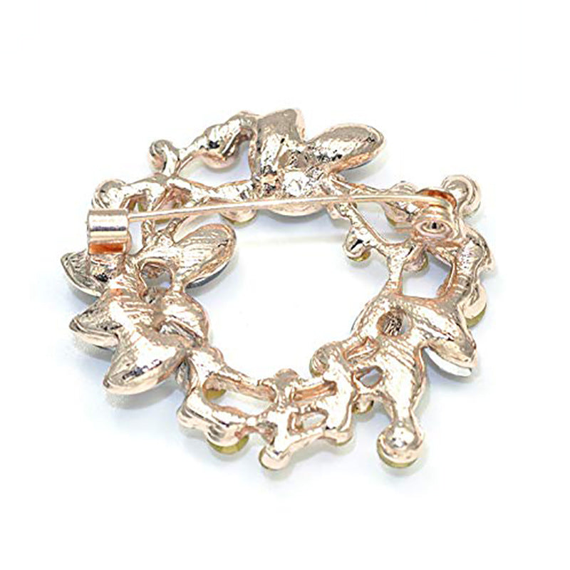 Floral Leaf Brooch Bowlift
