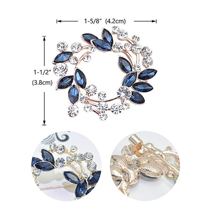 Floral Leaf Brooch Bowlift