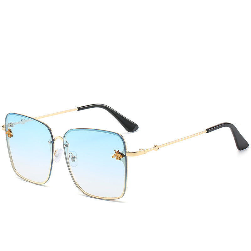 Luxury Oversized Geometric Frame Sunglasses Bowlift
