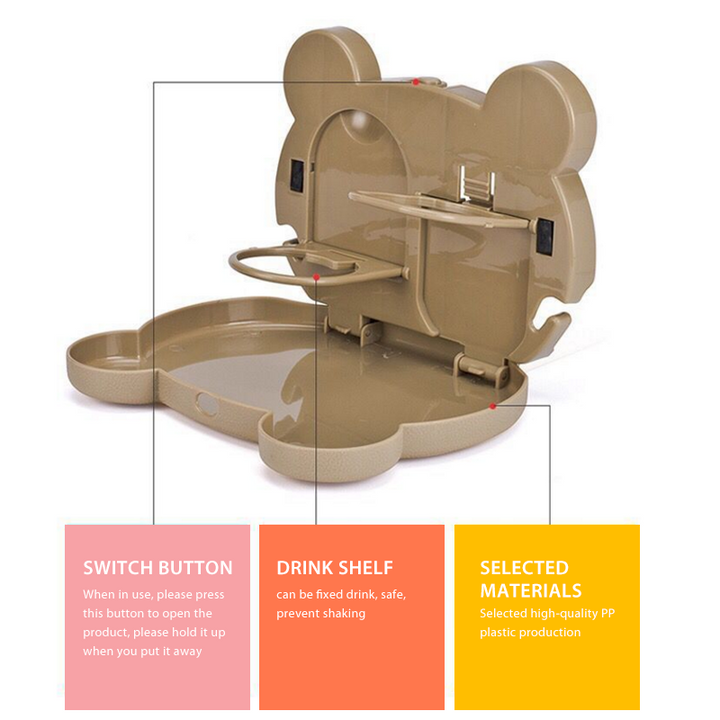 BowLift | Car Folding Cartoon Dinner Plate