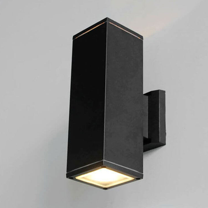 Modern Minimalist Square Column LED Luminous Outdoor Waterproof Wall Sconce Lamp | Bowlift