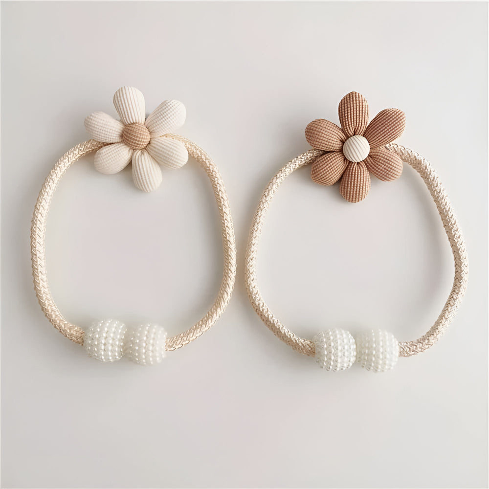 BowLift | Whimsical Flower Curtain Tie Back