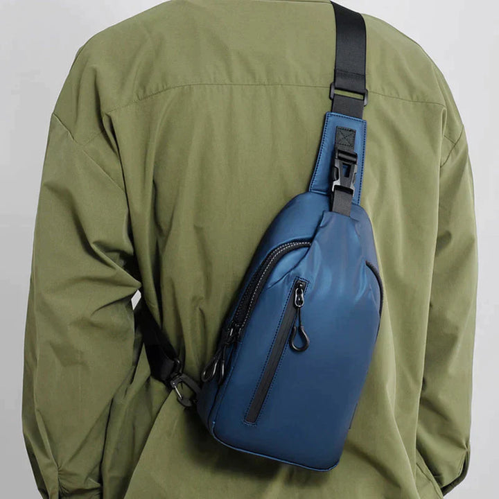 BowLift | UrbanShield Waterproof Crossbody Bag with Anti-Theft Design