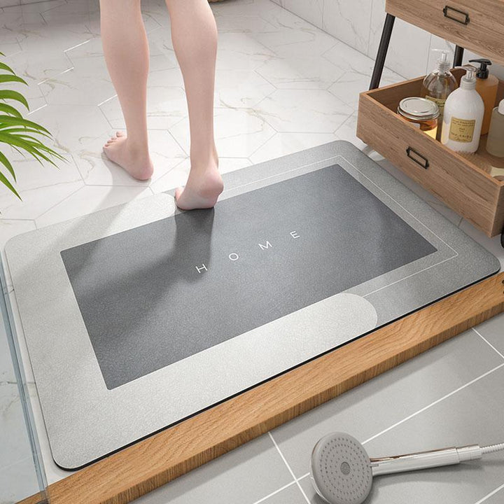 BowLift | Absorbent Microfiber Bath Mat | Quick-Dry Soft Bathroom Rug for Shower & Bath Use
