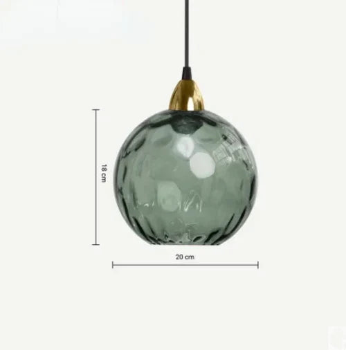 LumiSphere Pendant Light – Elegant Glass Sphere Lighting Bowlift