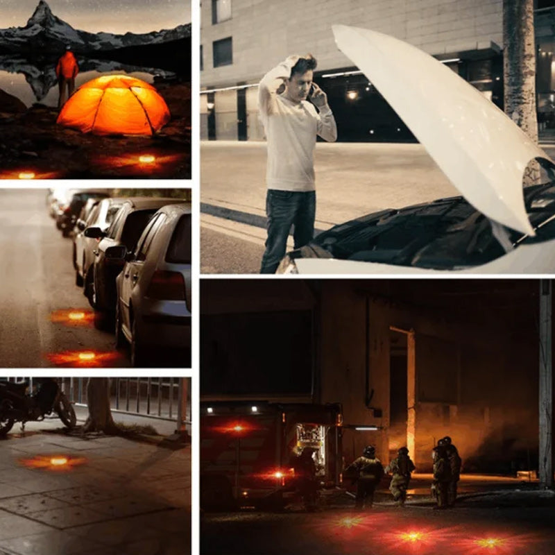 BowLift | Led Road Flares Flashing Warning Light