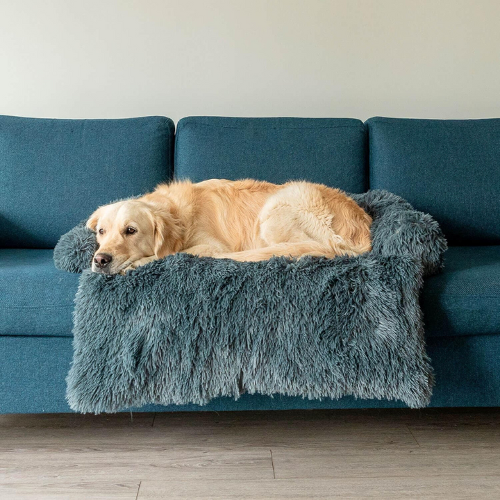 BowLift | Water Repellent Dog Bed Protection with Soft Vegan Fur – Non-slip, Comfortable, Suitable for All Dog Sizes