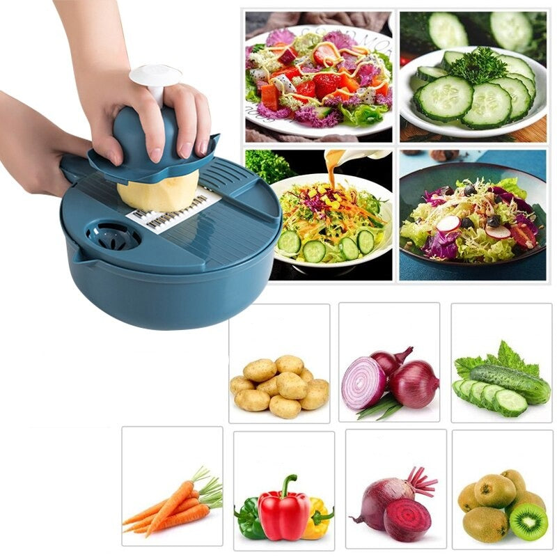 BowLift | 12-in-1 Multifunctional Chopper Set - ChefEase