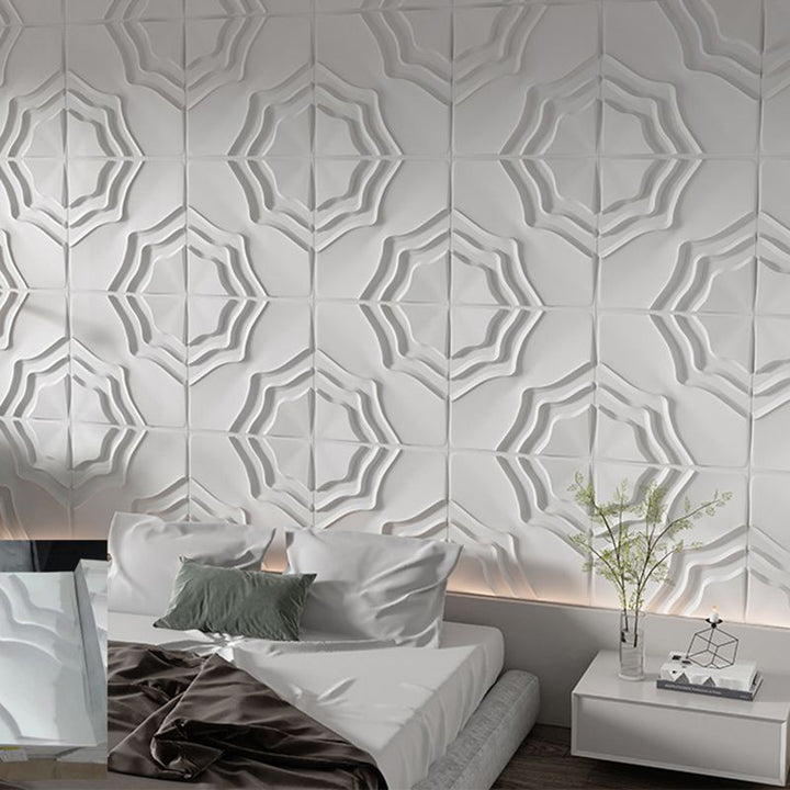BowLift | Modern square wall panel Peel and stick texture pattern wall covering
