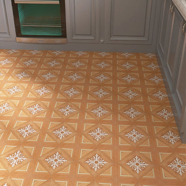 BowLift | Fancy PVC Vinyl Floor Peel and Stick Geometrically Printed Vinyl Plank Floor