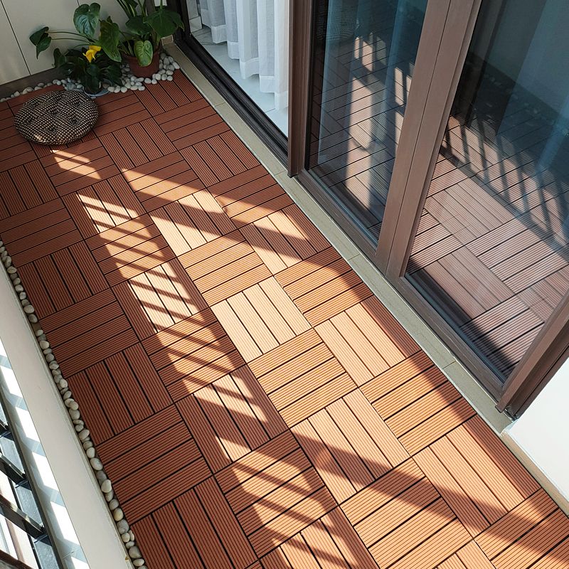 BowLift | Modern plastic wood laminate decking outdoors, mold-resistant laminate