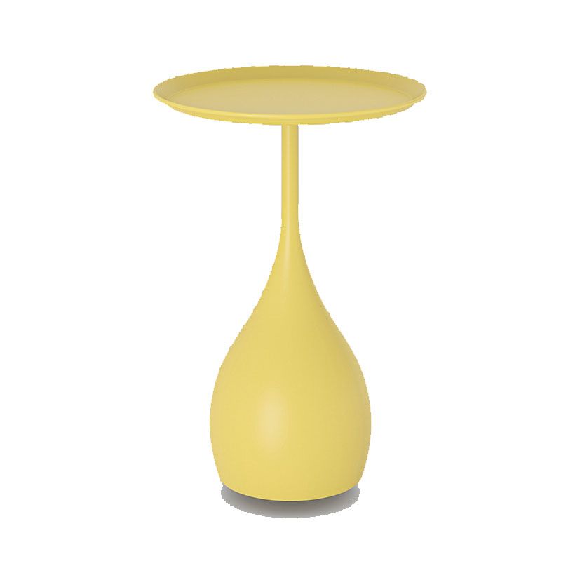 BowLift | Beef Metal Table with Base Medieval Side Table in Modern Style