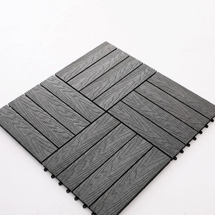 BowLift | Striped Pattern Patio Tiles Laying Pattern Square Deck Board Outdoor Patio