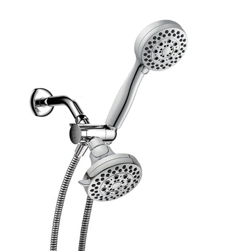 BowLift | Traditional Dual Shower Heads Home Metal Round Shape Dual Shower
