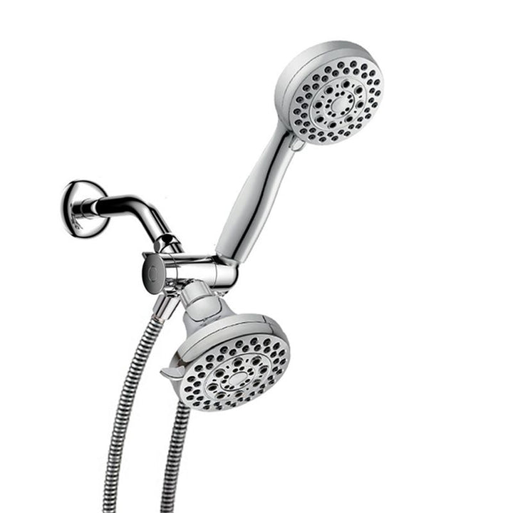 BowLift | Traditional Dual Shower Heads Home Metal Round Shape Dual Shower